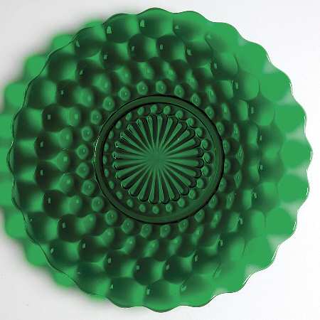 Bubble Green Dinner Plate