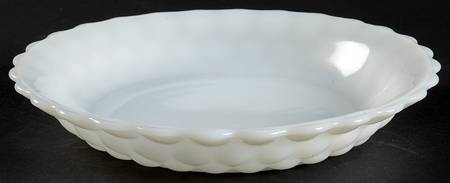 Bubble Milk Glass Coupe Soup Bowl