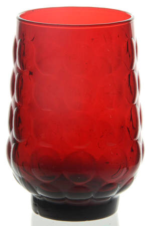 Bubble Ruby 9 Oz Flat Tumbler