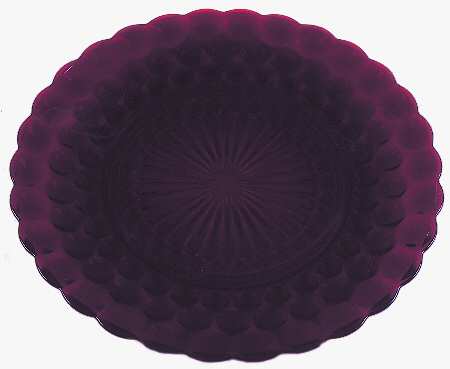 Bubble Ruby Dinner Plate
