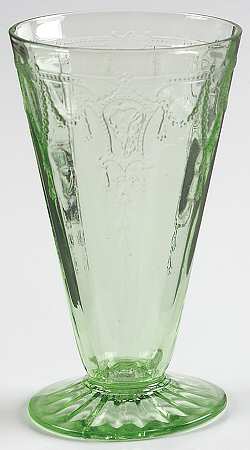 Cameo Green 11 Oz Footed Tumbler