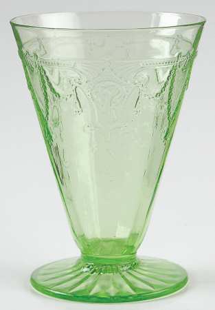 Cameo Green 9 Oz Footed Tumbler