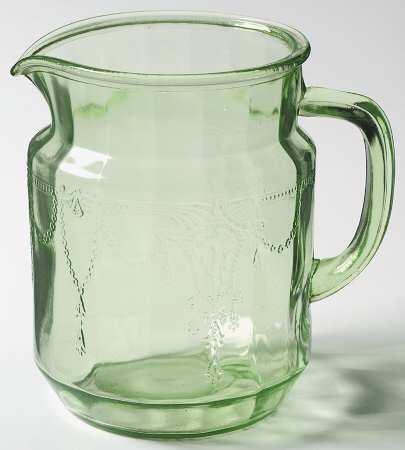 Cameo Green 36 Oz Pitcher