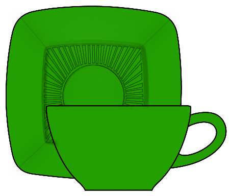 Charm Forest Green