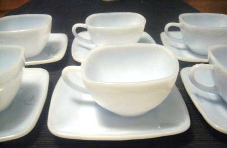 Charm Milk White Cup & Saucer Set