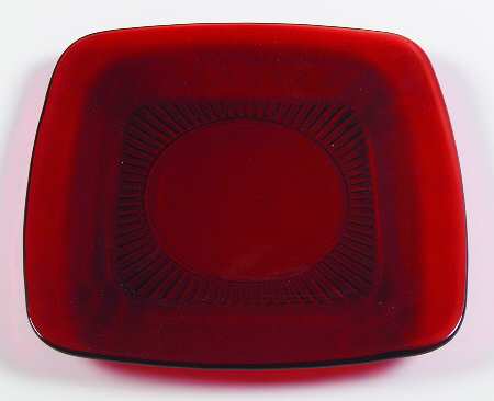 Charm Ruby Dinner Plate by Anchor Hocking