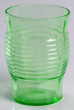 Circle Green 8 Oz Flat Tumbler