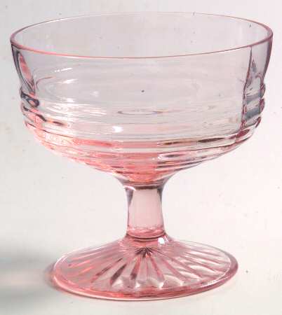 Circle Pink Low Sherbet