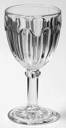 Colonial Clear Wine Glass