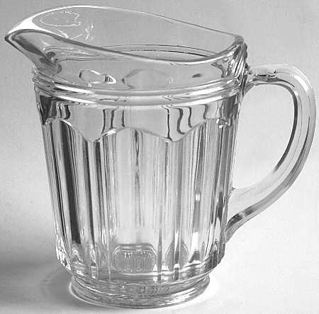 Colonial Clear Creamer