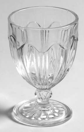 Colonial Clear 3 Oz Footed Tumbler