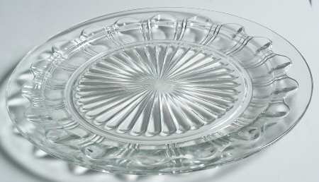 Colonial Clear Dinner Plate