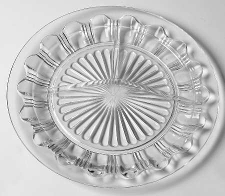 Colonial Clear Grill Plate