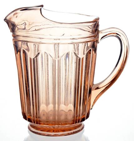 Colonial Pink 54 Oz Ice Lip Pitcher by Anchor Hocking