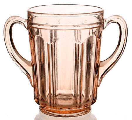 Colonial Pink Open Spooner by Anchor Hocking