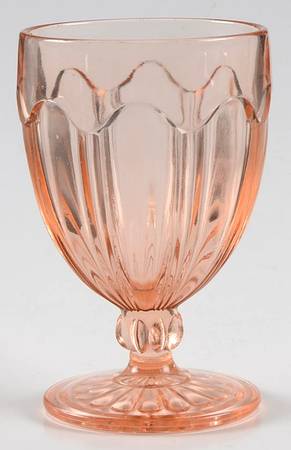 Colonial Pink 5 Oz Footed Tumbler