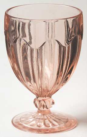 Colonial Pink 10 Oz Footed Tumbler