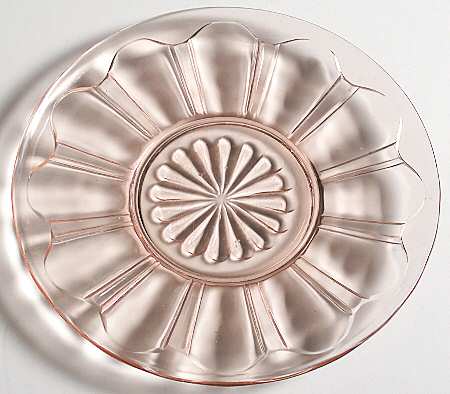 Colonial Pink Bread & Butter Plate