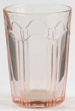 Colonial Pink Flat Juice Glass