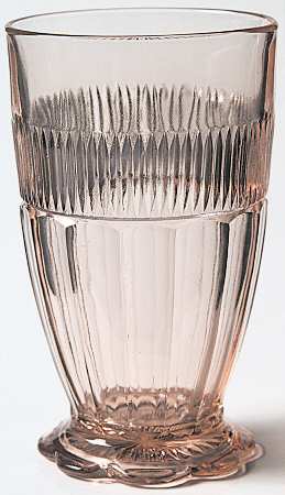 Coronation Pink 10 Oz Footed Tumbler