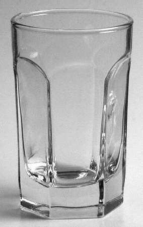 Courtney Clear Flat Juice Glass
