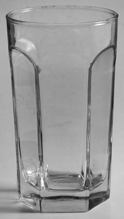 Courtney Clear 10 Oz Flat Tumbler
