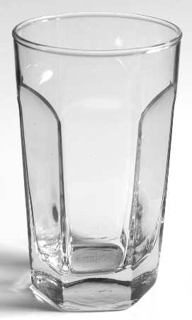 Courtney Clear 12 Oz Flat Tumbler