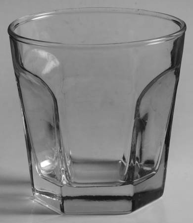 Courtney Clear On the Rocks Glass