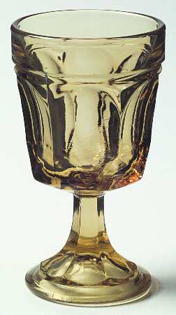 Fairfield Amber Wine Glass by Anchor Hocking