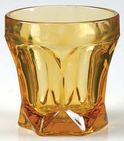 Fairfield Amber Old Fashioned by Anchor Hocking