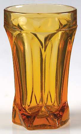 Fairfield Amber 10 Oz Flat Tumbler by Anchor Hocking