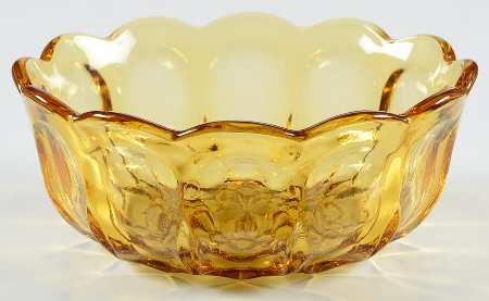 Fairfield Amber Salad Bowl by Anchor Hocking
