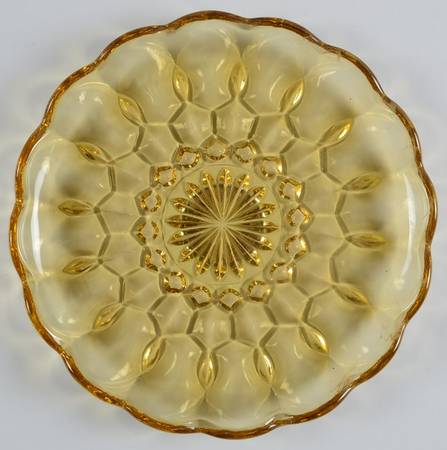 Fairfield Amber Bread & Butter Plate by Anchor Hocking