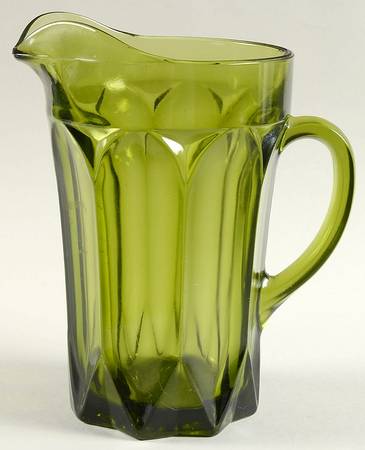 Fairfield Avocado Green 40 Oz Pitcher by Anchor Hocking