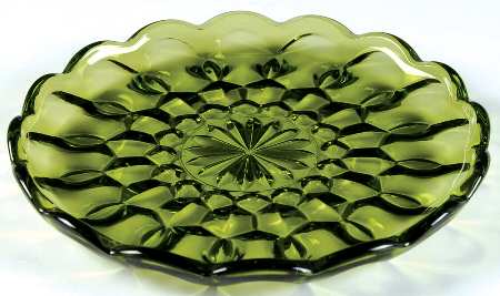 Fairfield Avocado Green Bread & Butter Plate
