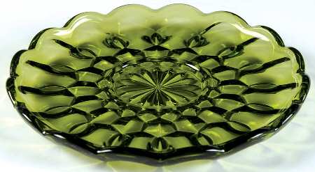 Fairfield Avocado Green Saucer Only