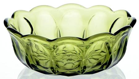Fairfield Avocado Green Small Fruit Dessert Bowl