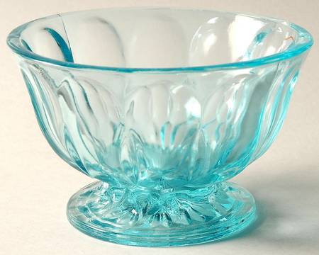 Fairfield Light Blue Candy Dish No Lid