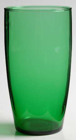 Forest Green 12 Oz Tapered Flat Tumbler