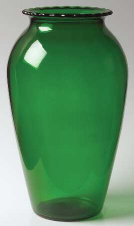 Forest Green 9" Flower Vase
