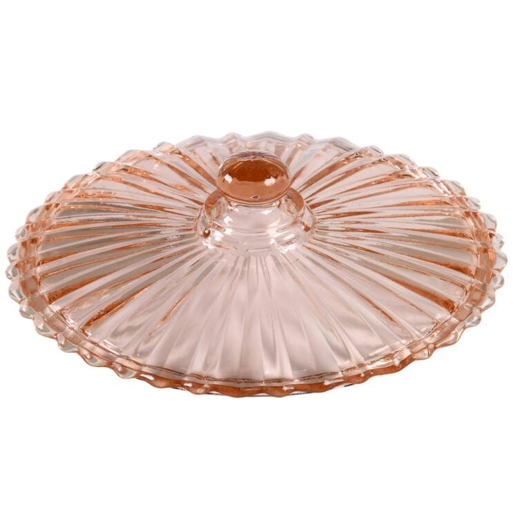 Fortune Pink Lid for Candy Dish