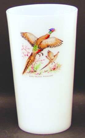 Game Birds Flat Tumbler