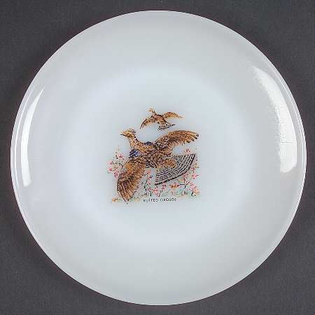 Game Birds Bread & Butter Plate