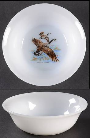 Game Birds Small Fruit Dessert Bowl