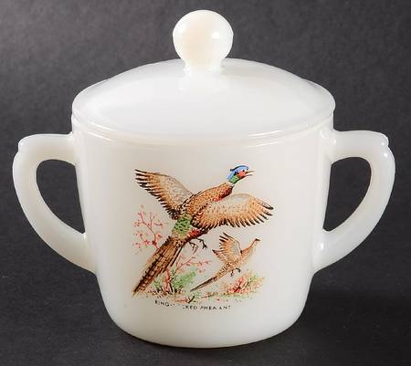 Game Birds Sugar Bowl & Lid