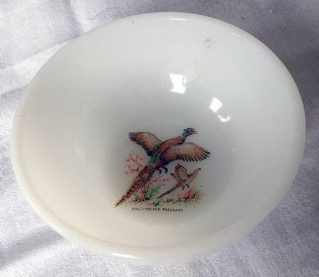 Game Birds Small Fruit Dessert Bowl