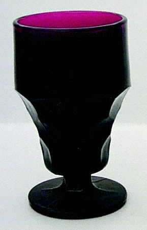 Georgian Ruby 10 Oz Footed Tumbler