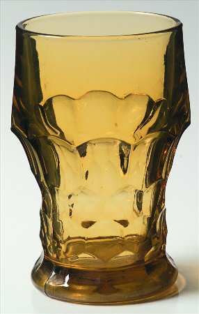 Georgian Amber (Topaz) 12 Oz Flat Tumbler