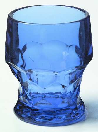 Georgian Cobalt 8 Oz Flat Tumbler