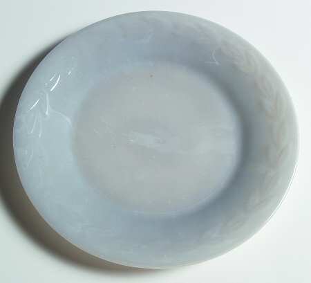Gray Laurel Dinner Plate